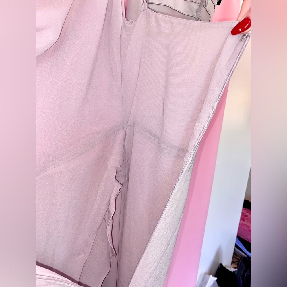 Alexandria w/ Corset House of CB Dress Vienne Lavender Gray Flowy Purple Medium - Picture 15 of 17